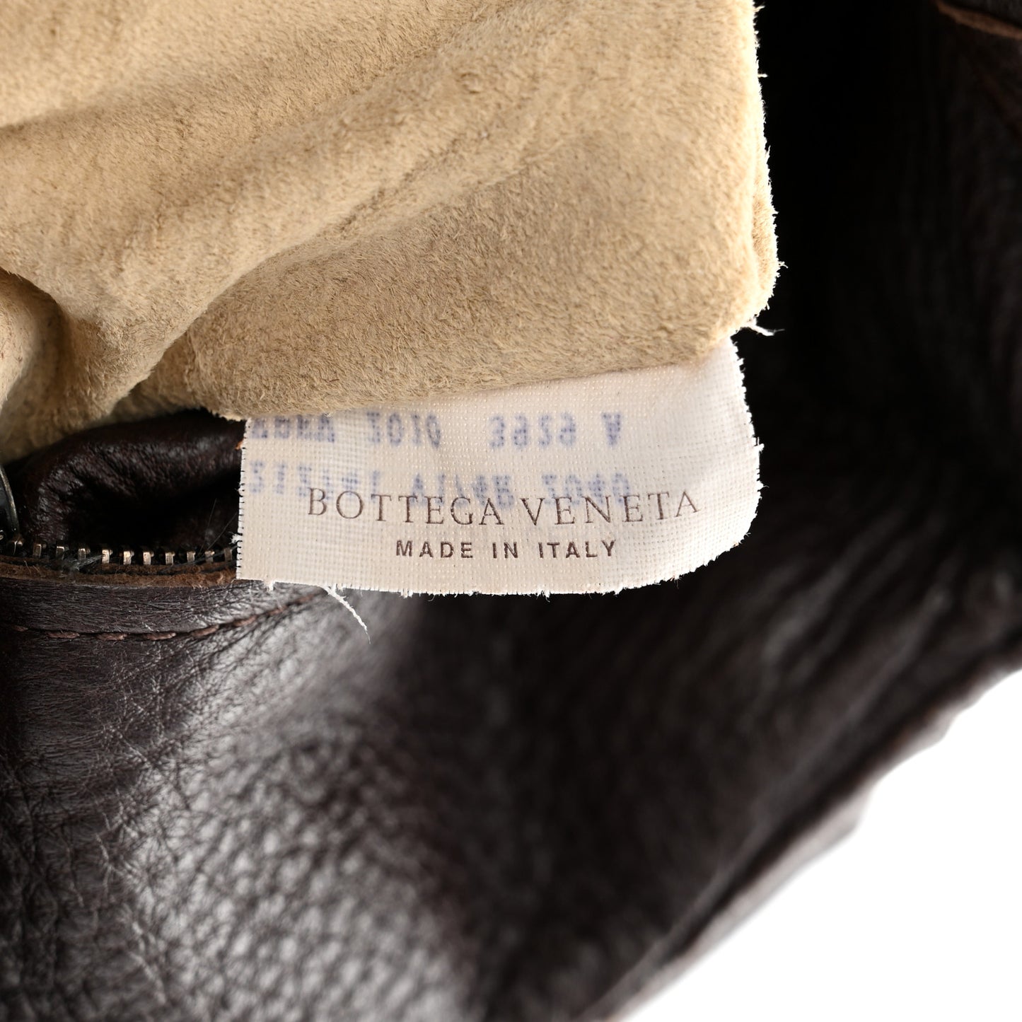 Cervo Deerskin Large Hobo Ebano