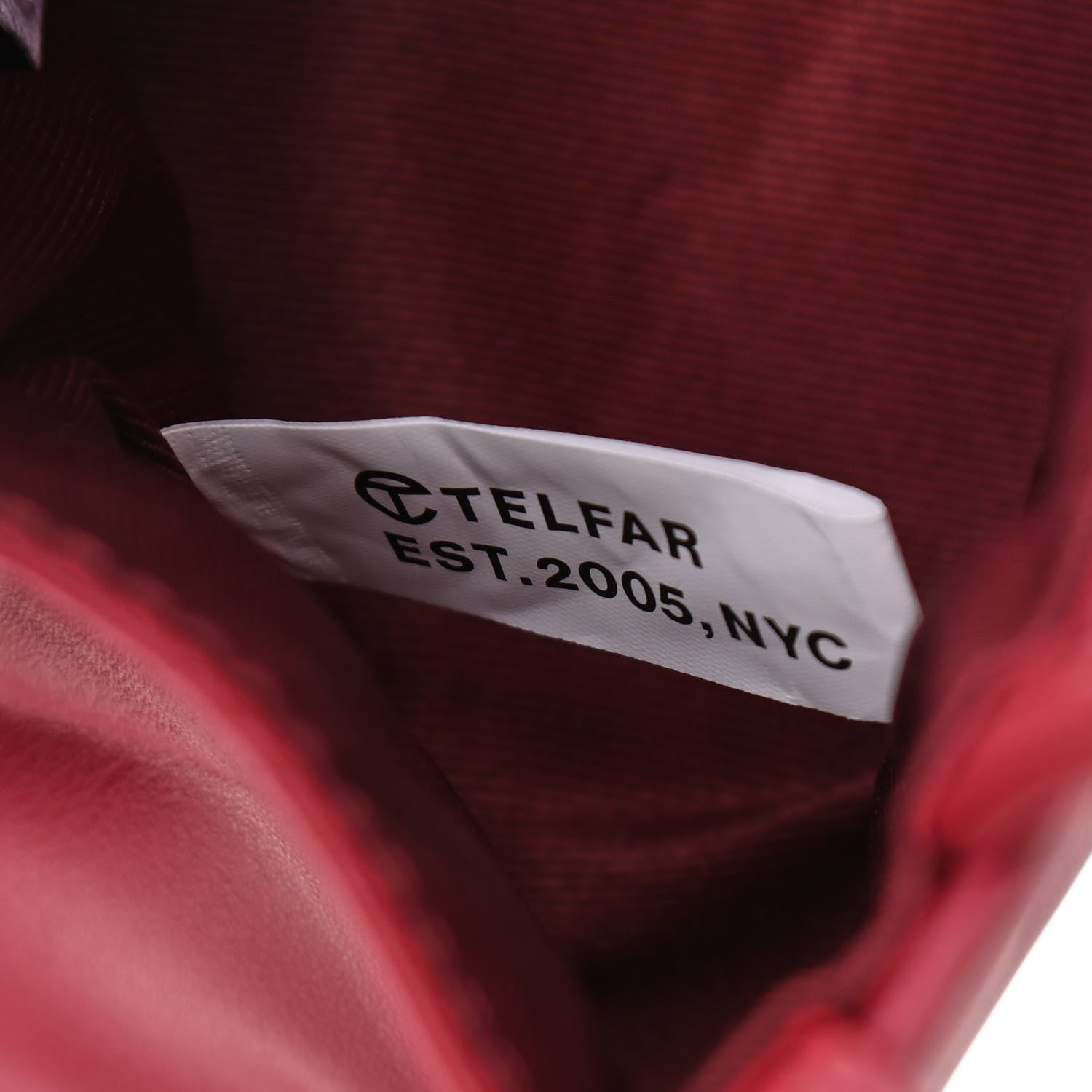 Telfar Vegan Leather Small Shopping Bag Oxblood 7 of 10