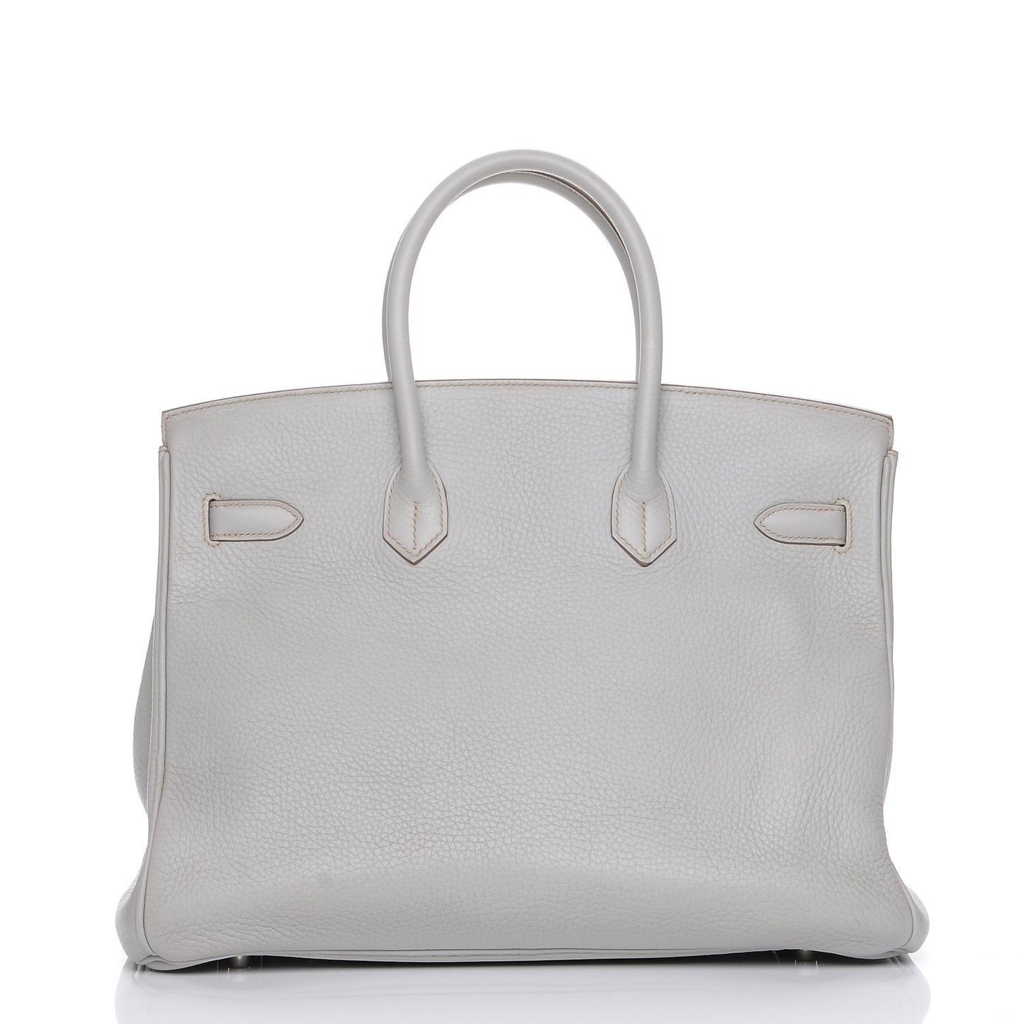 Taurillon Clemence Birkin 35 Gris Perle