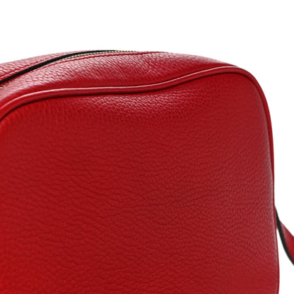 Gucci Pebbled Calfskin Small Soho Disco Bag Tabasco Red 13 of 13