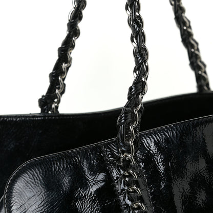 Chanel Patent Calfskin Large Luxe Ligne Tote Black 14 of 22