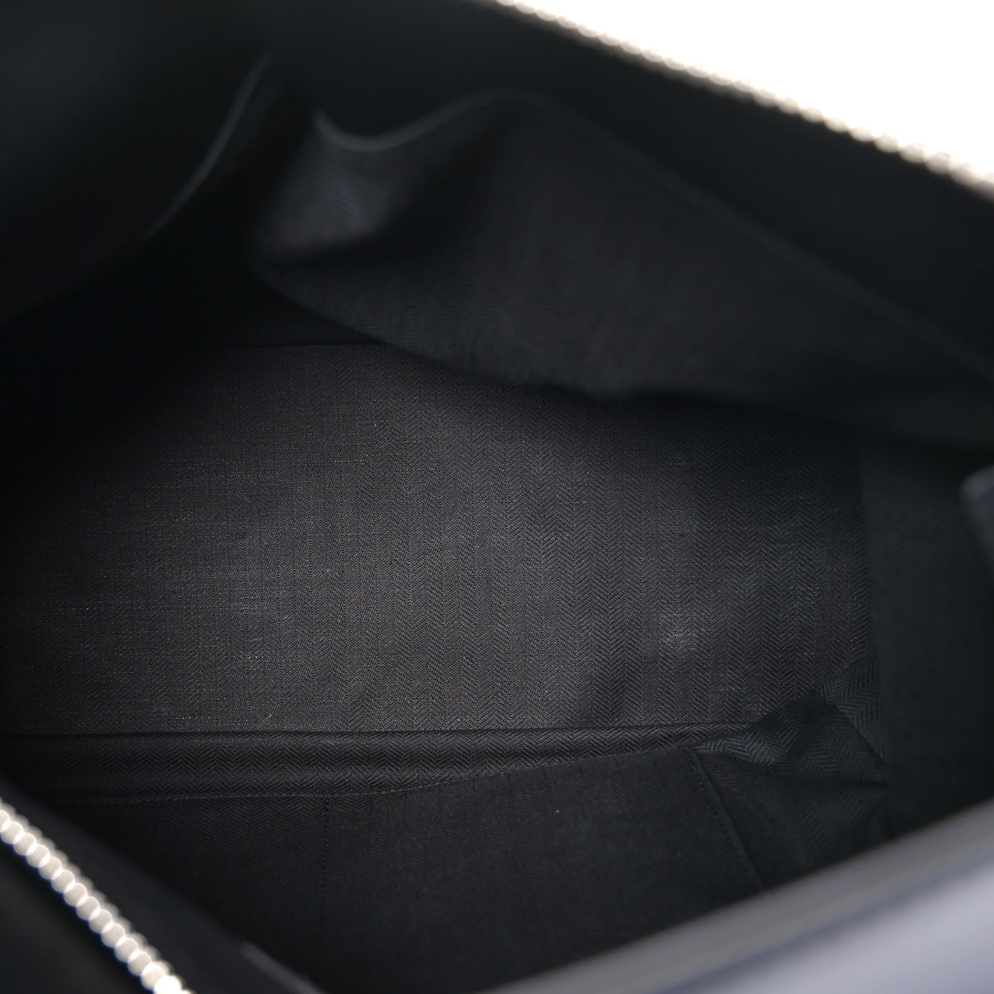 Calfskin Large Puzzle Edge Bag Dark Marino