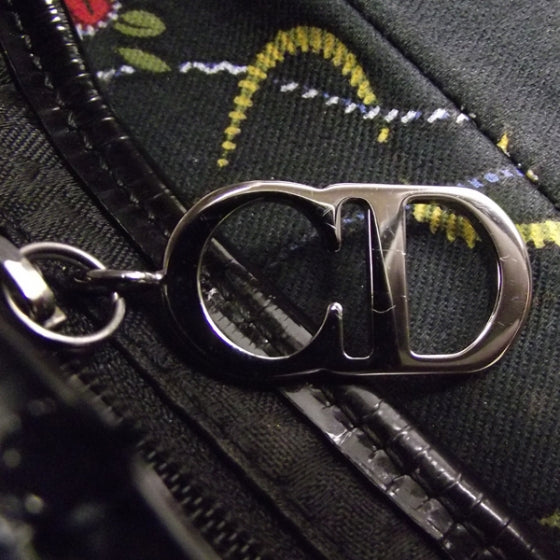 Fabric Floral Saddle Bag