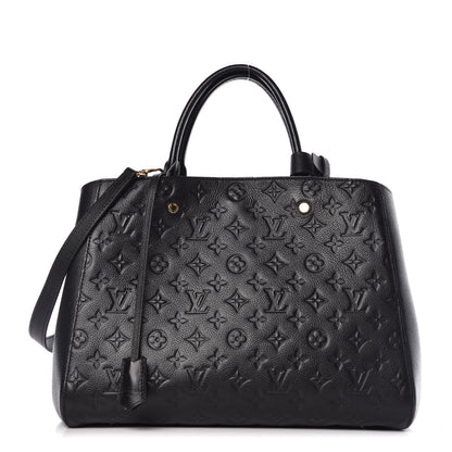 Louis Vuitton Empreinte Montaigne GM Black 1 of 11