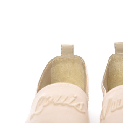 Louis Vuitton Canvas Waterfall Espadrille Flats 39.5 Ecru 8 of 12