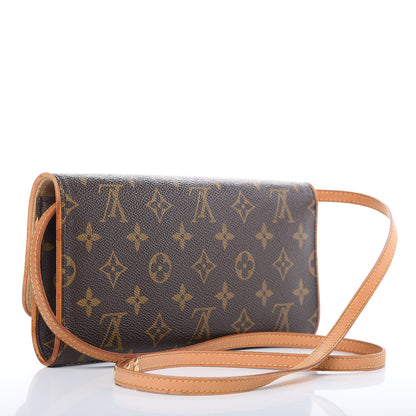 Louis Vuitton Monogram Pochette Twin GM 3 of 12