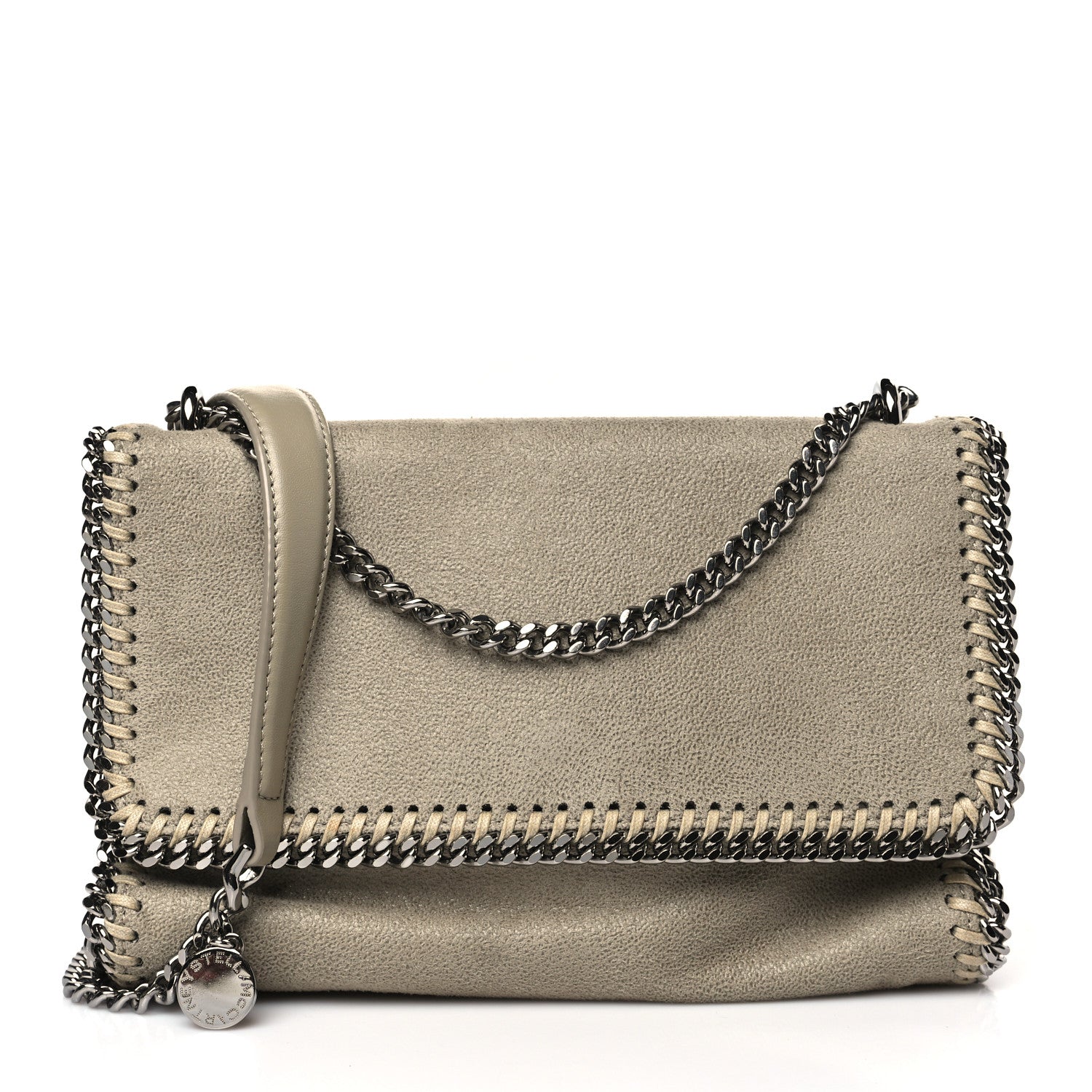 Stella McCartney Shaggy Deer Falabella Messenger Beige 1 of 9