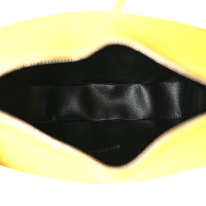 Balenciaga Smooth Calfskin Logo XS Everyday Camera Bag Jaune Soleil Black 5 of 12