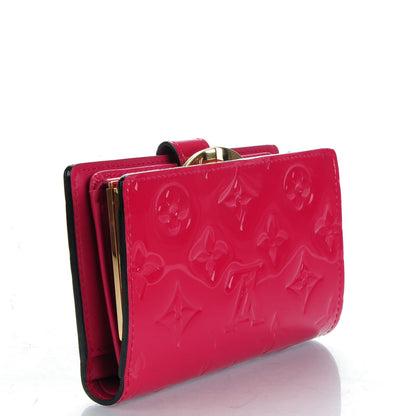 Louis Vuitton Vernis French Purse Wallet Rose Indien 3 of 8