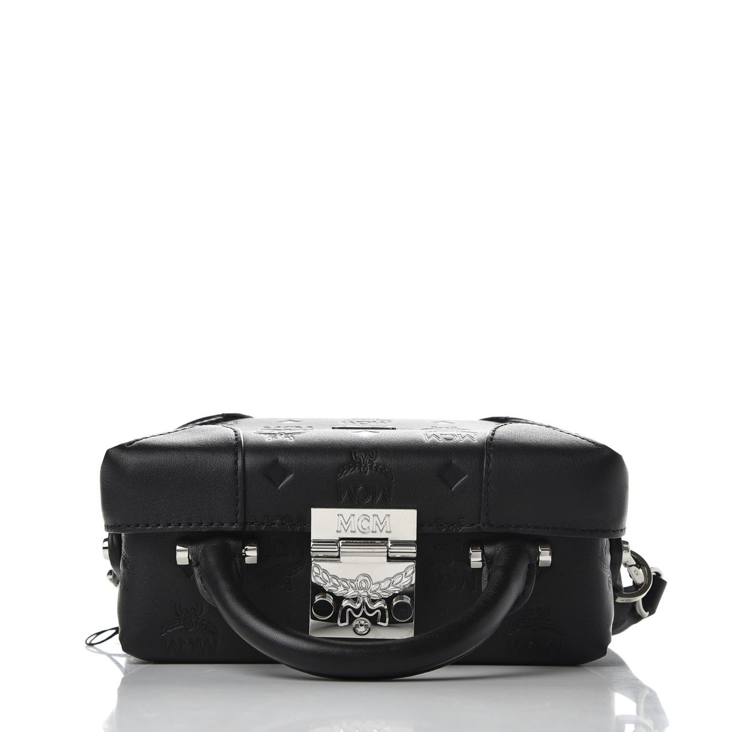 Calfskin Ottomar Monogram Small Berlin Crossbody Black