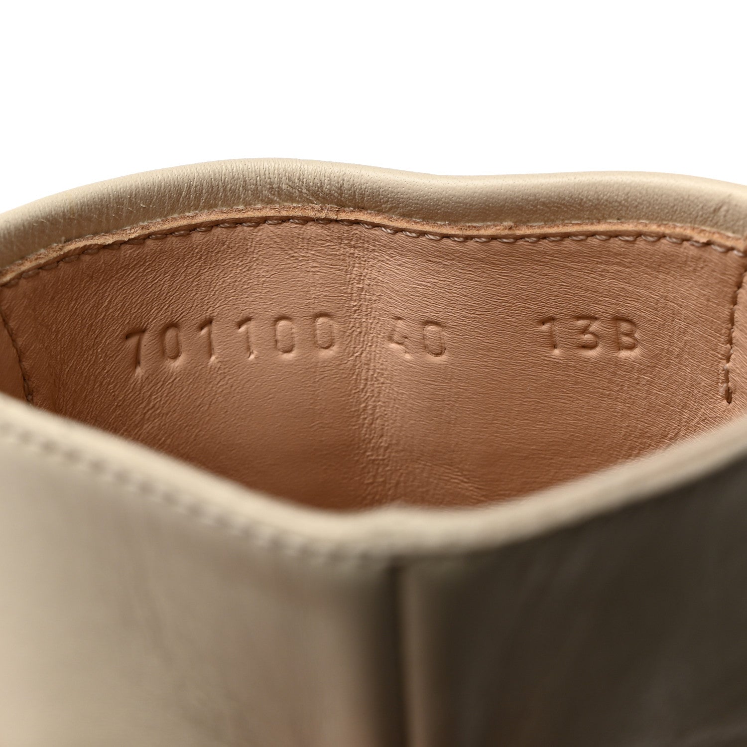 Gucci Kensington Calfskin Nappa GG Supreme Monogram Womens Double Buckle Ankle Boots 40 Mystic White Beige 7 of 10