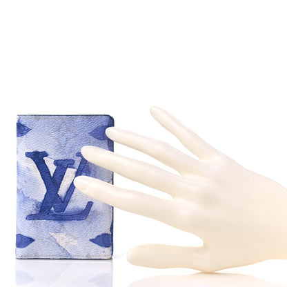 Louis Vuitton Monogram Watercolor Pocket Organizer Blue 2 of 6