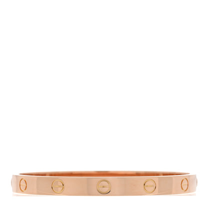 Cartier 18K Pink Gold LOVE Bracelet 17 1 of 5