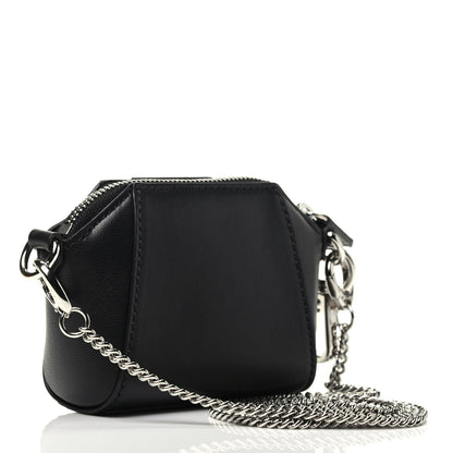 Givenchy Lambskin Baby Antigona with Chain Black 2 of 3