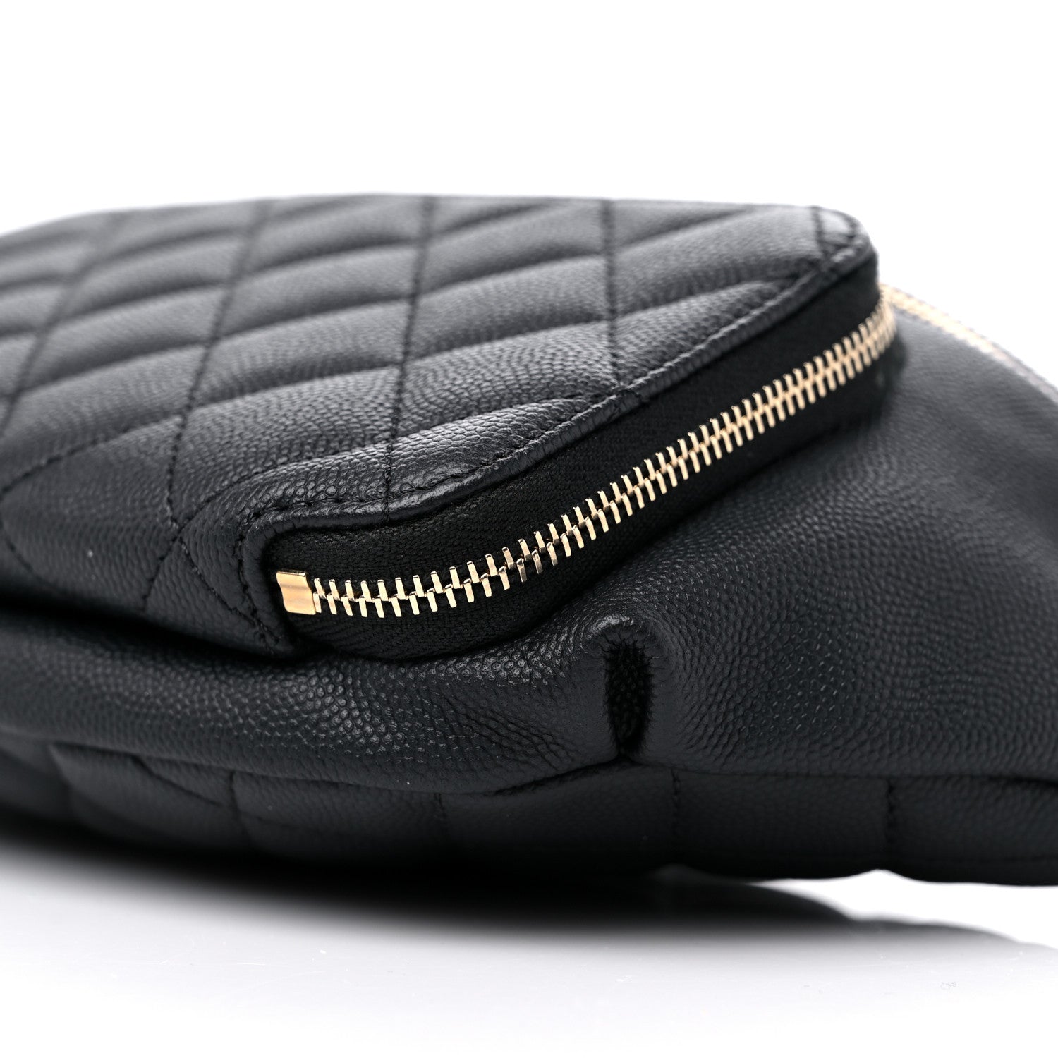 Chanel Caviar Quilted Business Affinity Waist Belt Bag Black 9 of 10