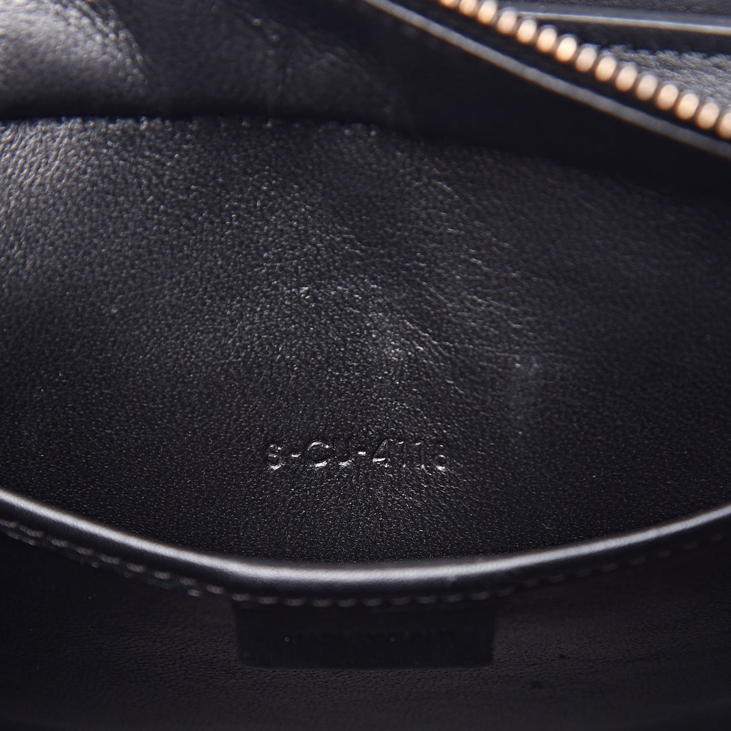 Smooth Calfskin Nano Luggage Black