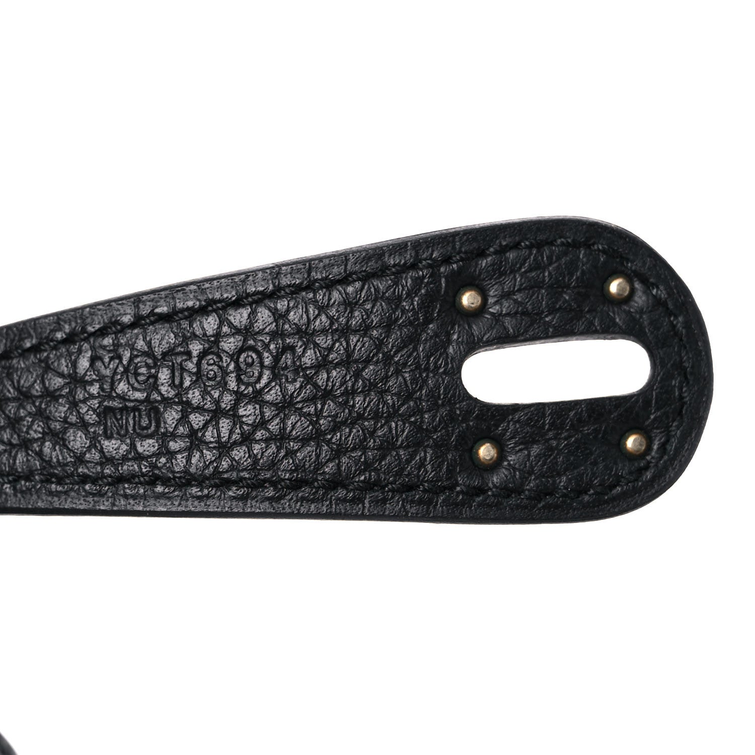 Hermes Taurillon Clemence Lindy 26 Black 6 of 9