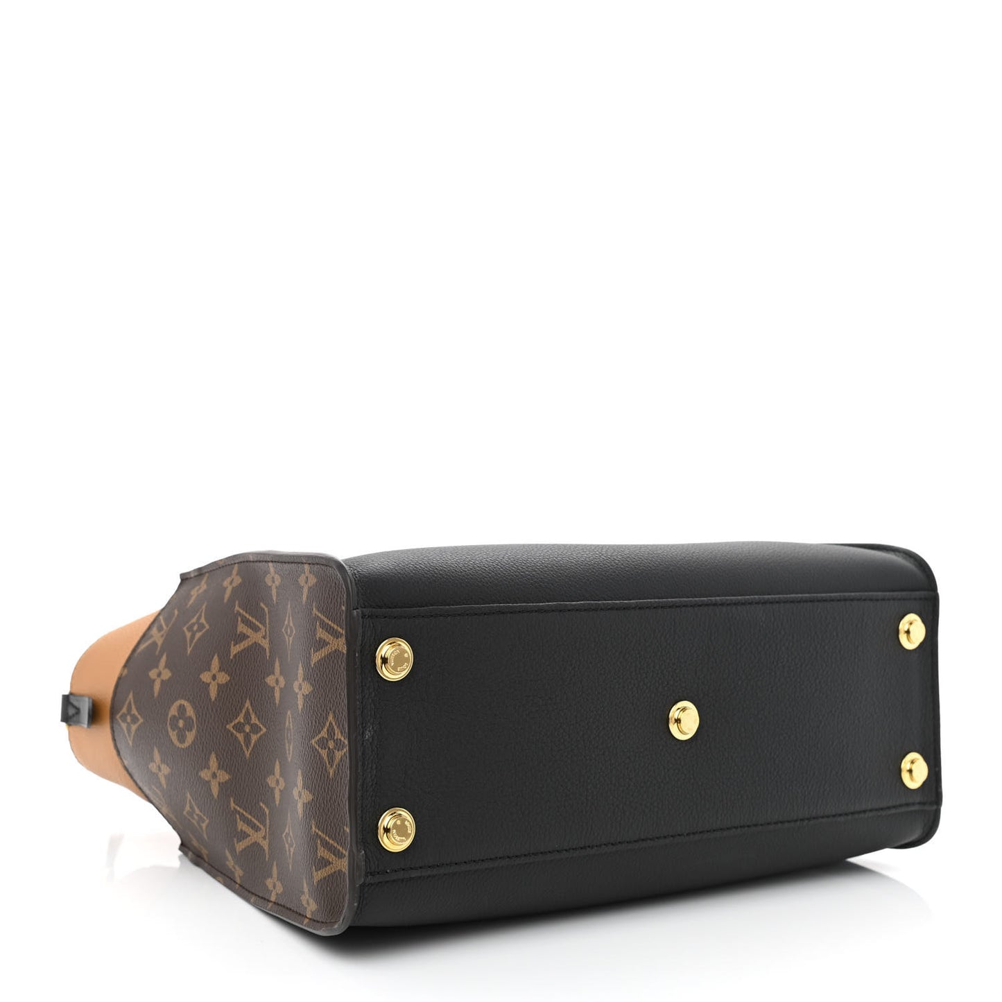 Calfskin Monogram On My Side Black