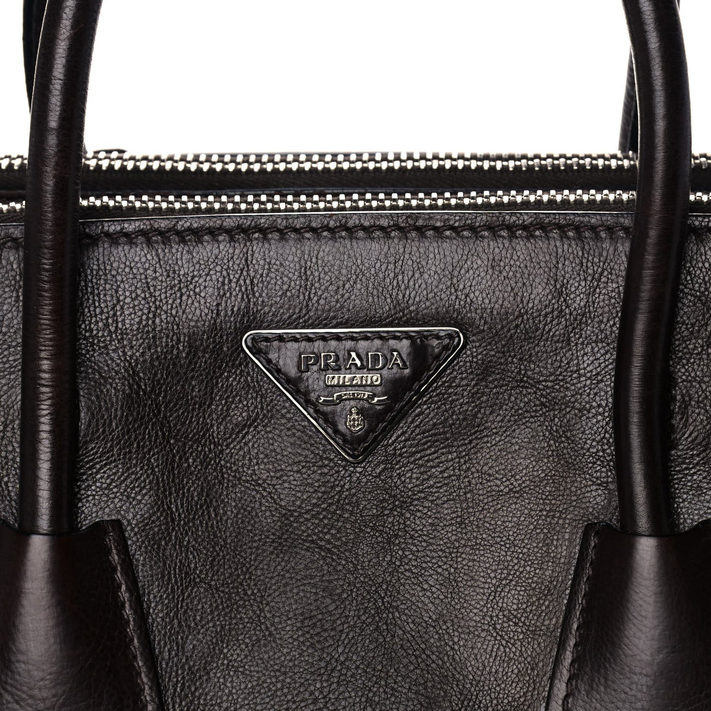 Glace Calf Twin Pocket Tote Moro
