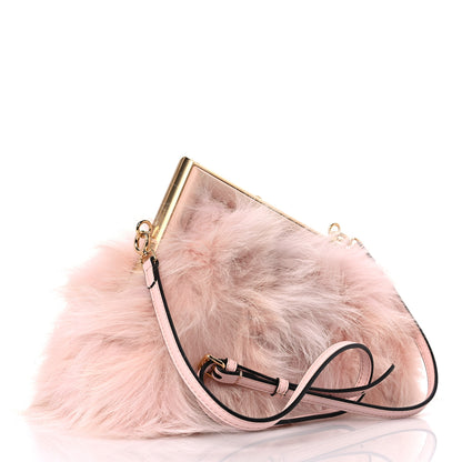 Fendi Fox Fur Shiny Nappa Small Fendi First Dizzie Light Rose 3 of 9