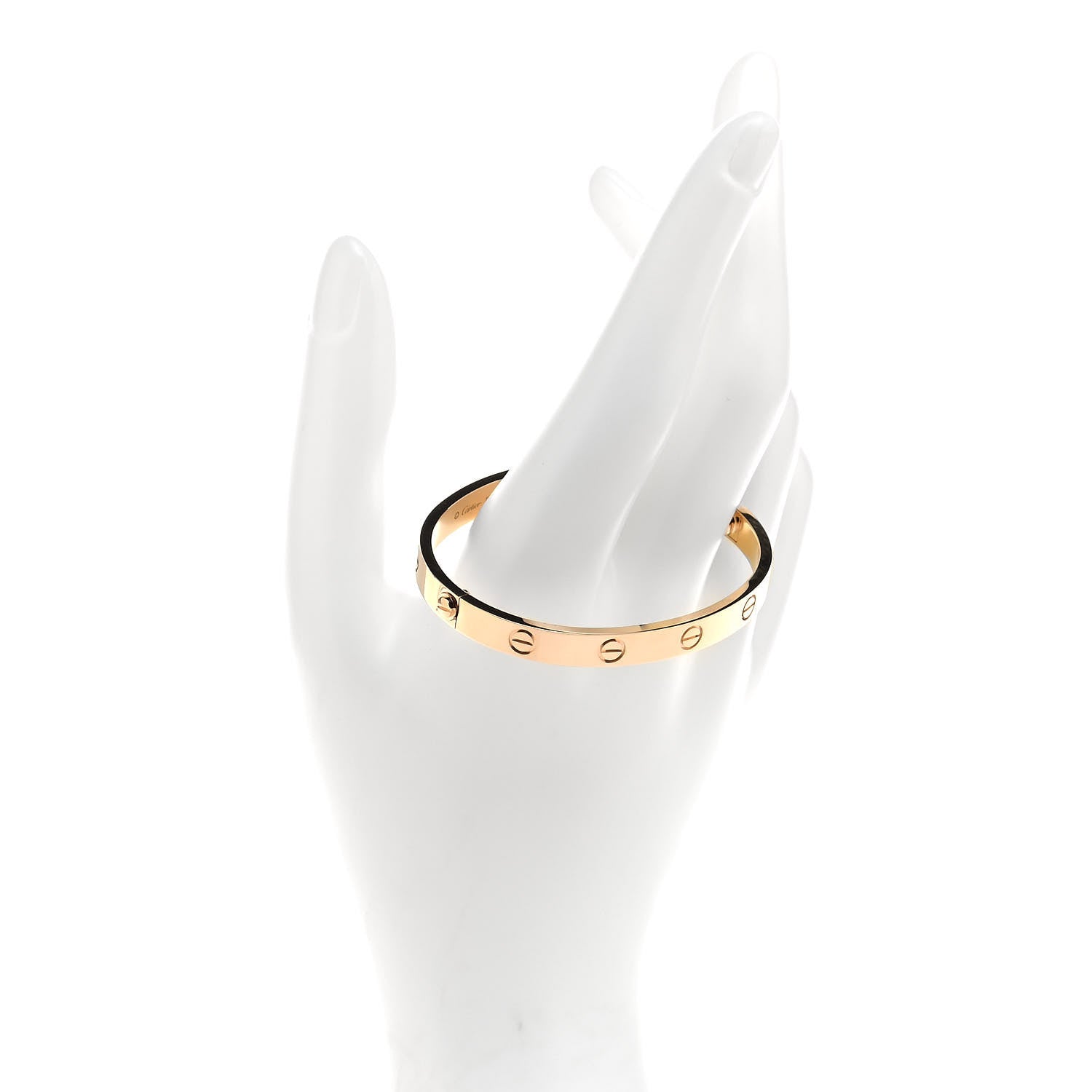 Cartier 18K Yellow Gold LOVE Bracelet 16 3 of 12