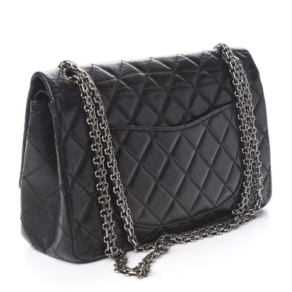 Chanel Aged Calfskin Quilted 2.55 Reissue 226 Flap Black 3 of 10