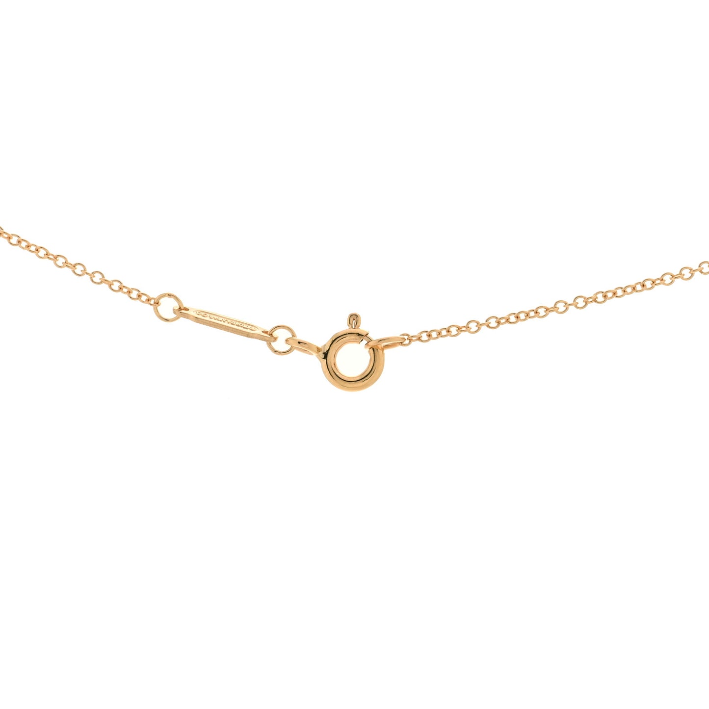 18K Rose Gold Infinity Pendant Necklace
