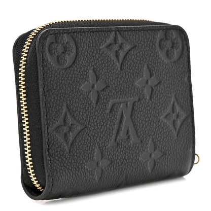 Louis Vuitton Empreinte Zippy Coin Purse Black 3 of 8