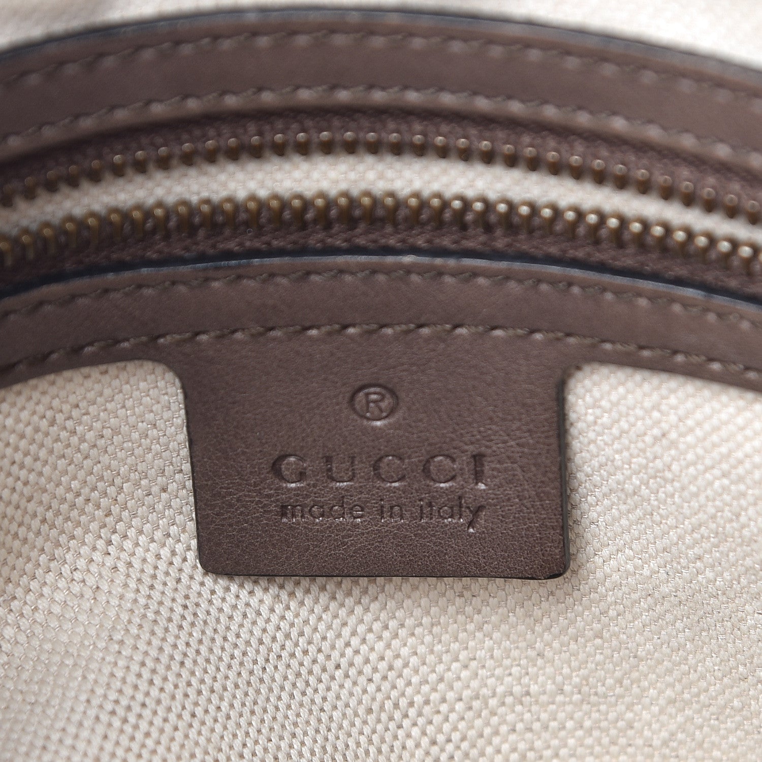 Gucci Monogram Web Rania Top Handle Bag Brown 7 of 13