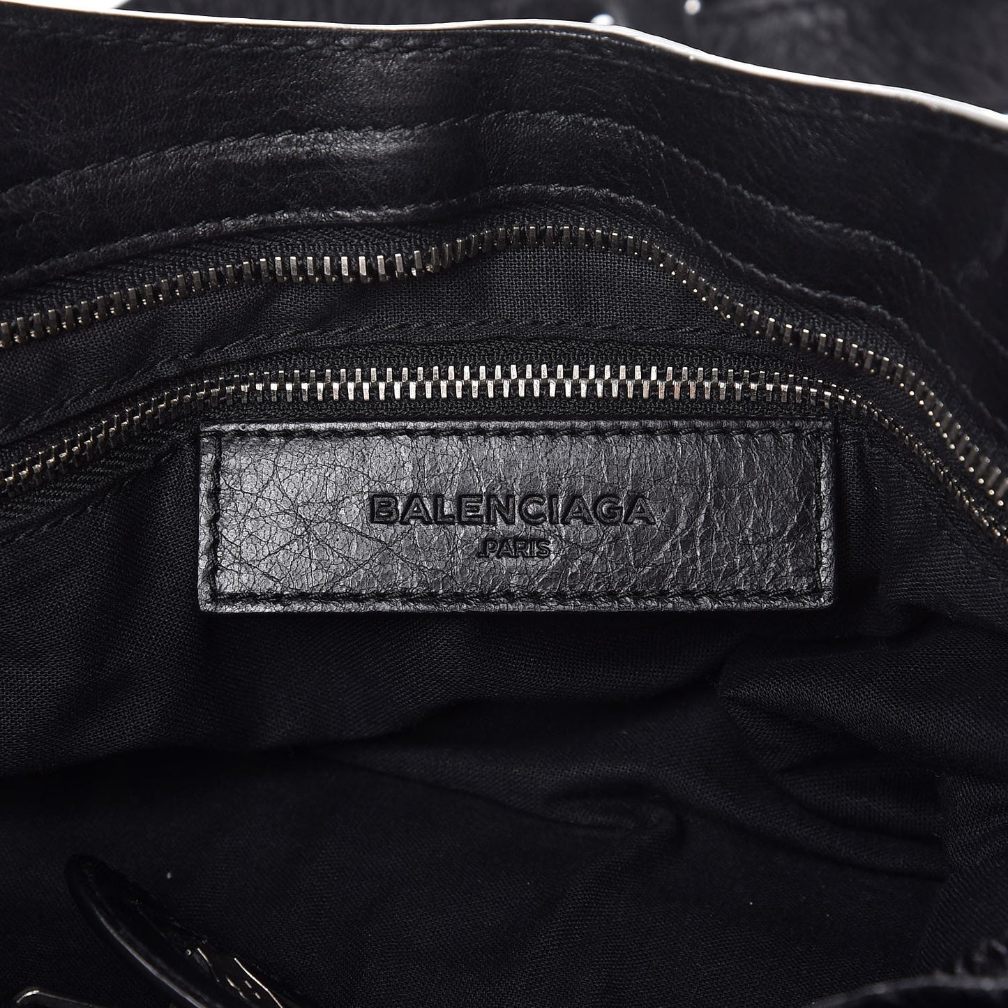 Agneau Giant 12 Silver Hardware City Black