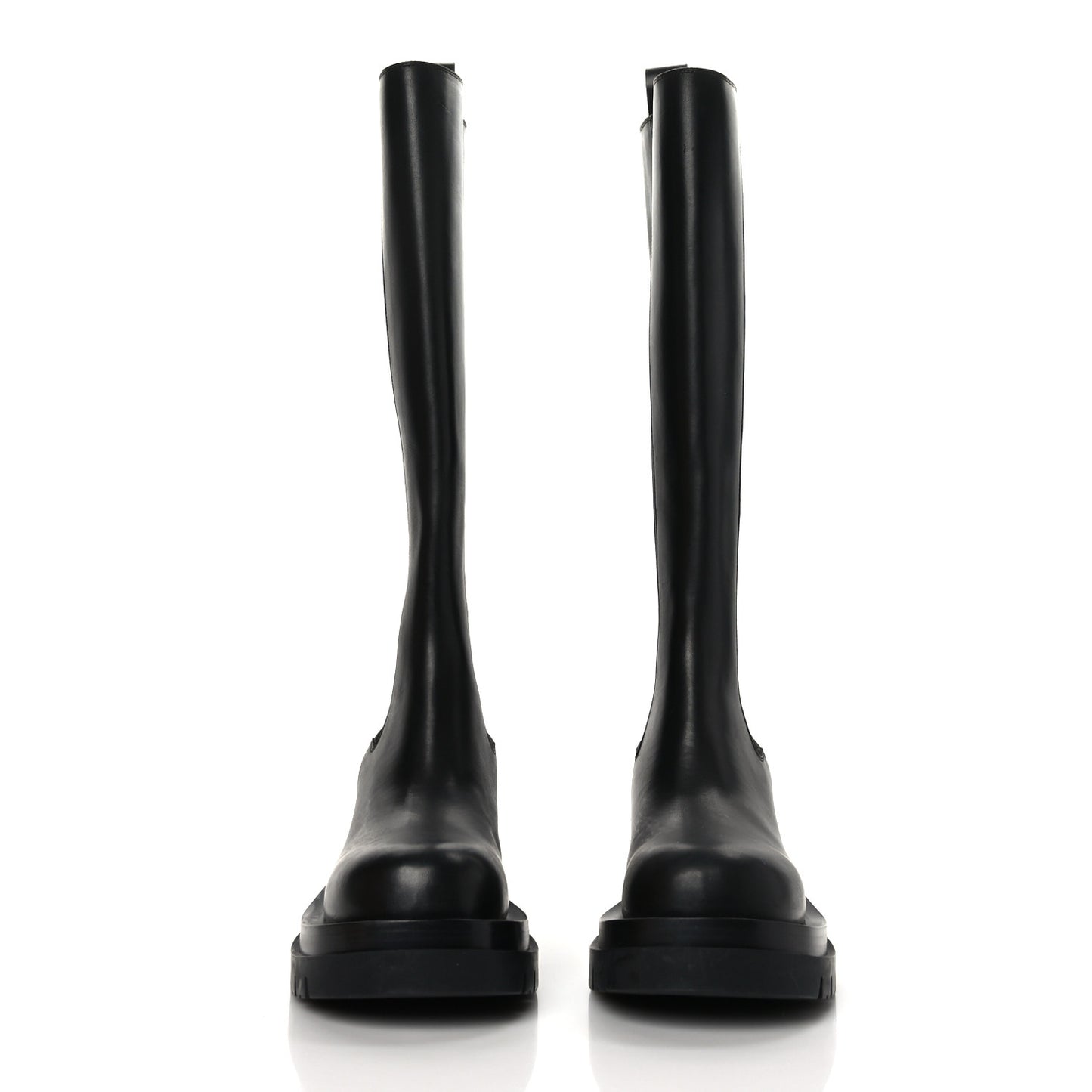 Calfskin The Lug Chelsea 30/70mm Tall Boots 38.5 Black