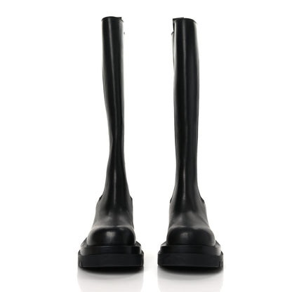 Bottega Veneta Calfskin The Lug Chelsea 30/70mm Tall Boots 38.5 Black 2 of 8