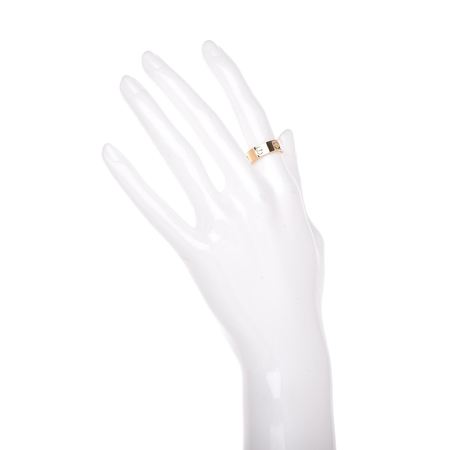 18K Yellow Gold 5.5mm LOVE Ring 49 4.75