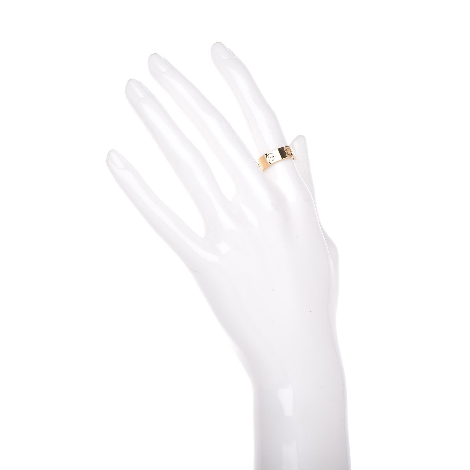 Cartier 18K Yellow Gold 5.5mm LOVE Ring 49 4.75 2 of 5