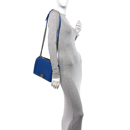 Chanel Alligator New Medium Boy Flap Blue 2 of 11