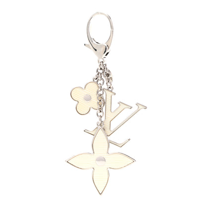 Louis Vuitton Fleur d Epi Bag Charm Ivory 3 of 5