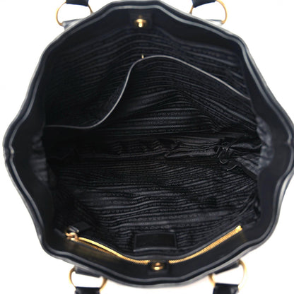 Prada Tessuto Nylon Quilted Tote Nero Black 4 of 17