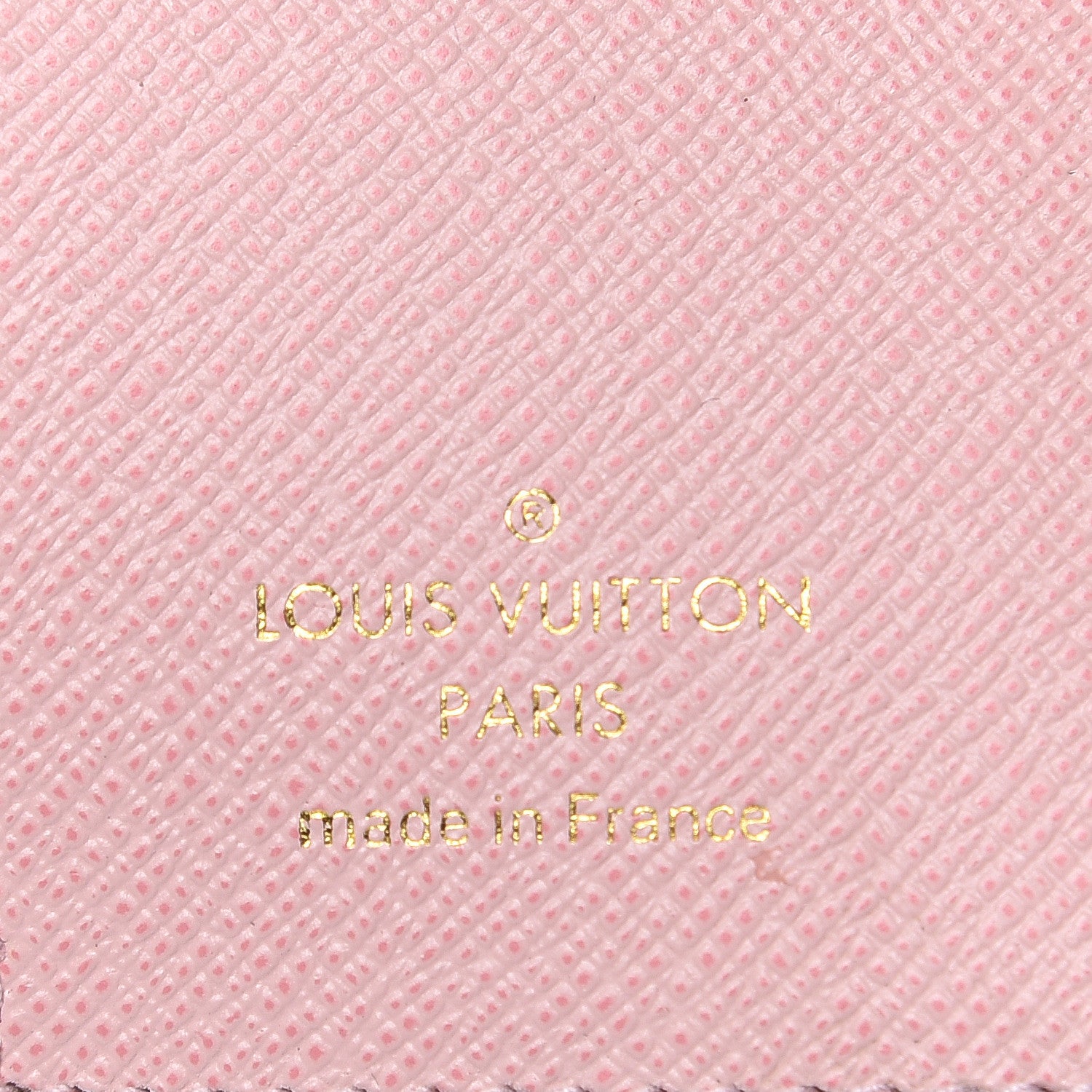 Louis Vuitton Damier Ebene Zoe Wallet Rose Ballerine 6 of 8