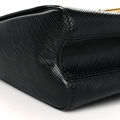 Louis Vuitton Epi Twist Shoulder Bag MM Black 8 of 9