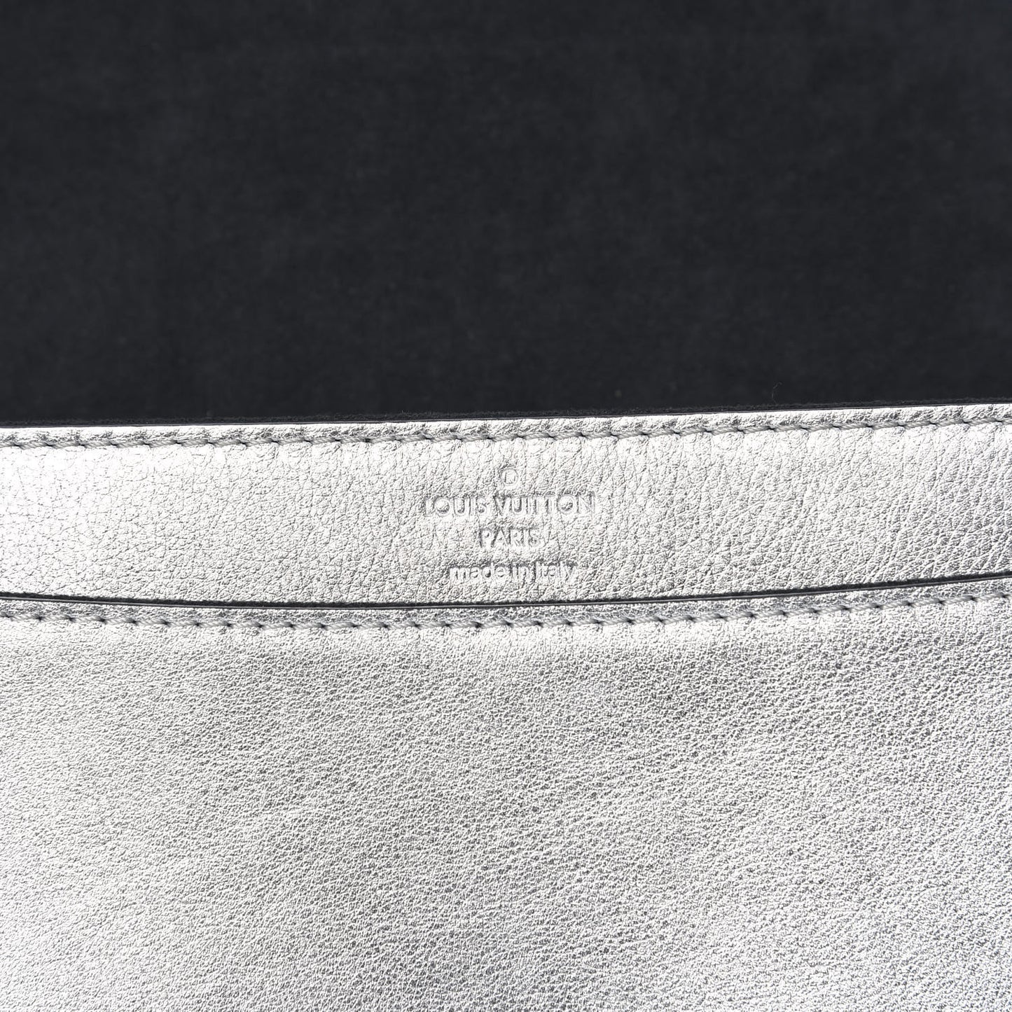 Calfskin Neo Sobe Louise EW Clutch Silver