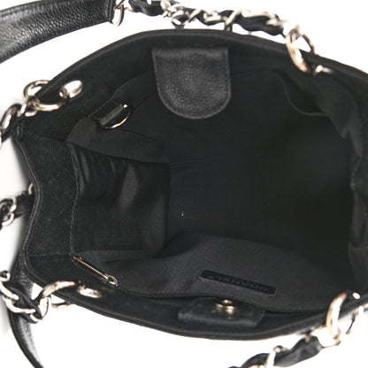 Chanel Caviar Quilted Petit Shopping Tote PST Black 5 of 12