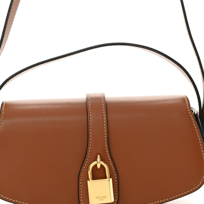 Celine Smooth Calfskin Tabou Clutch On Strap Tan 8 of 11