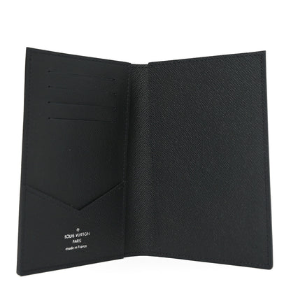Louis Vuitton Taiga Passport Cover Black 5 of 7