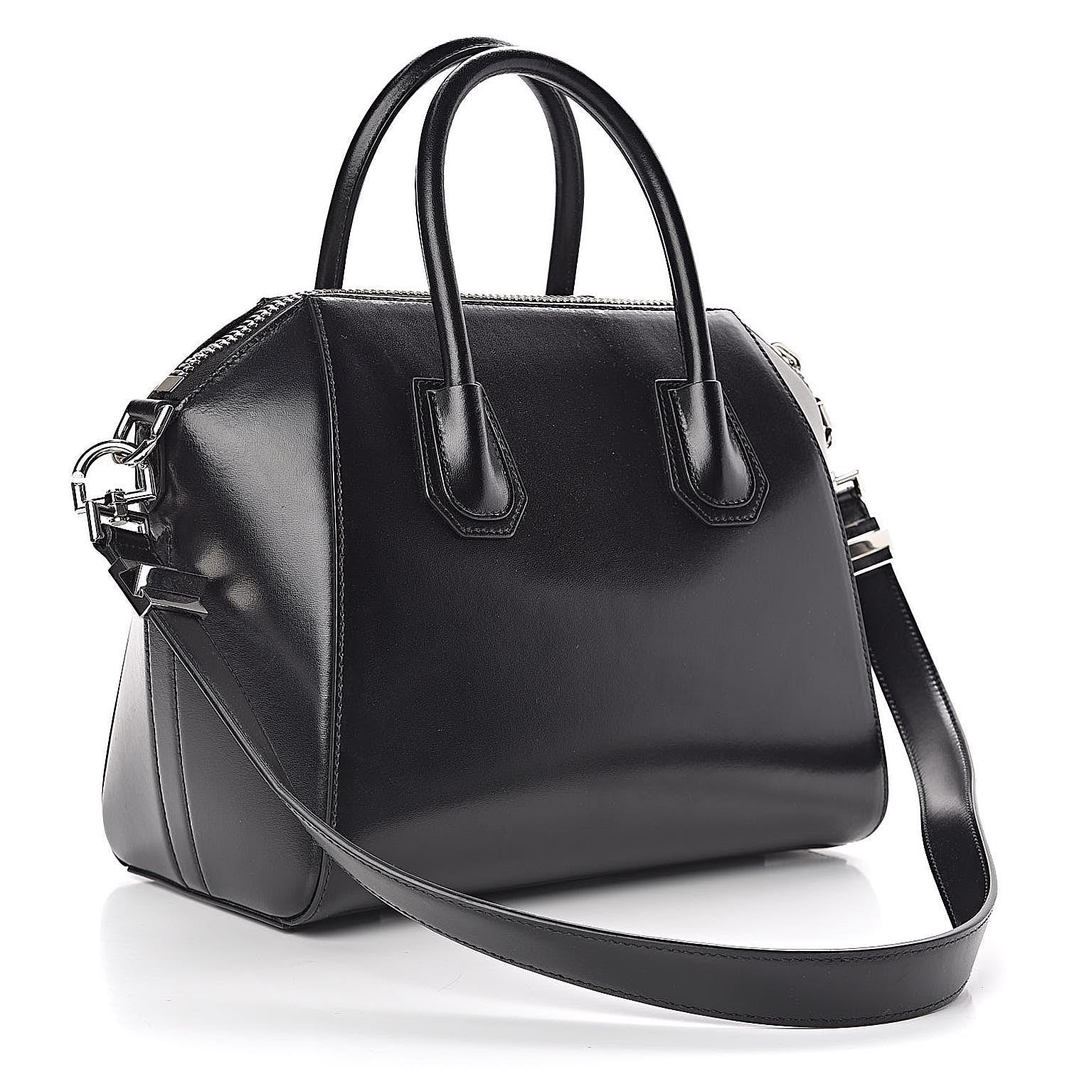 Fendi Calfskin Suede Boston Satchel Foresta 12 of 19