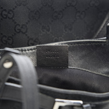 Gucci Monogram Small Bucket Tote Black 7 of 23