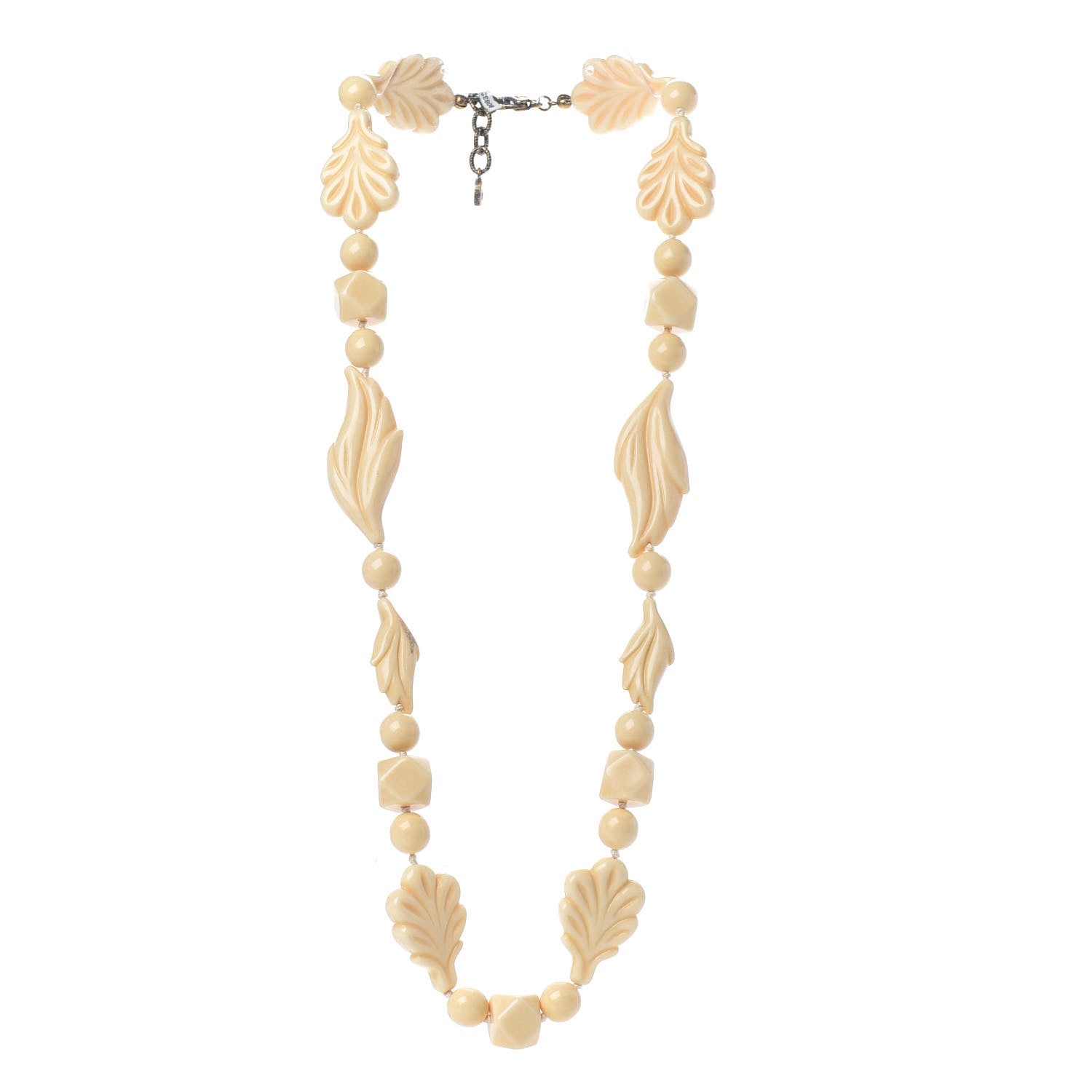 Gucci Resin Leaf Bead Necklace 3 of 4