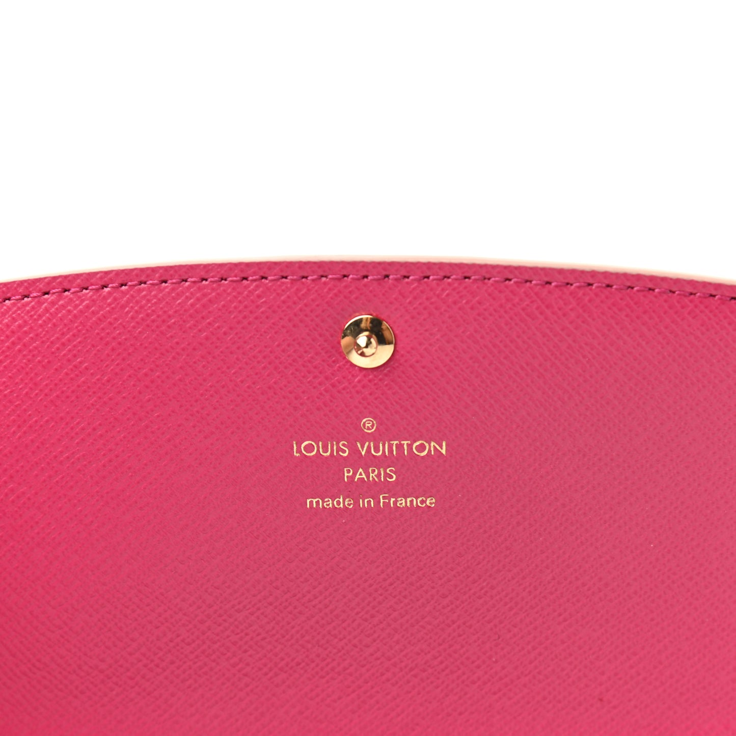 Monogram Bloom Flower Emilie Wallet Fuchsia