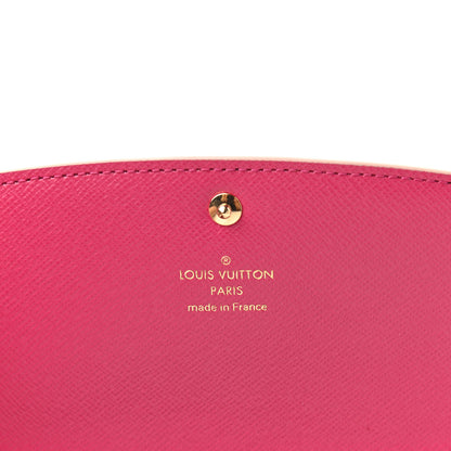 Louis Vuitton Monogram Bloom Flower Emilie Wallet Fuchsia 6 of 7