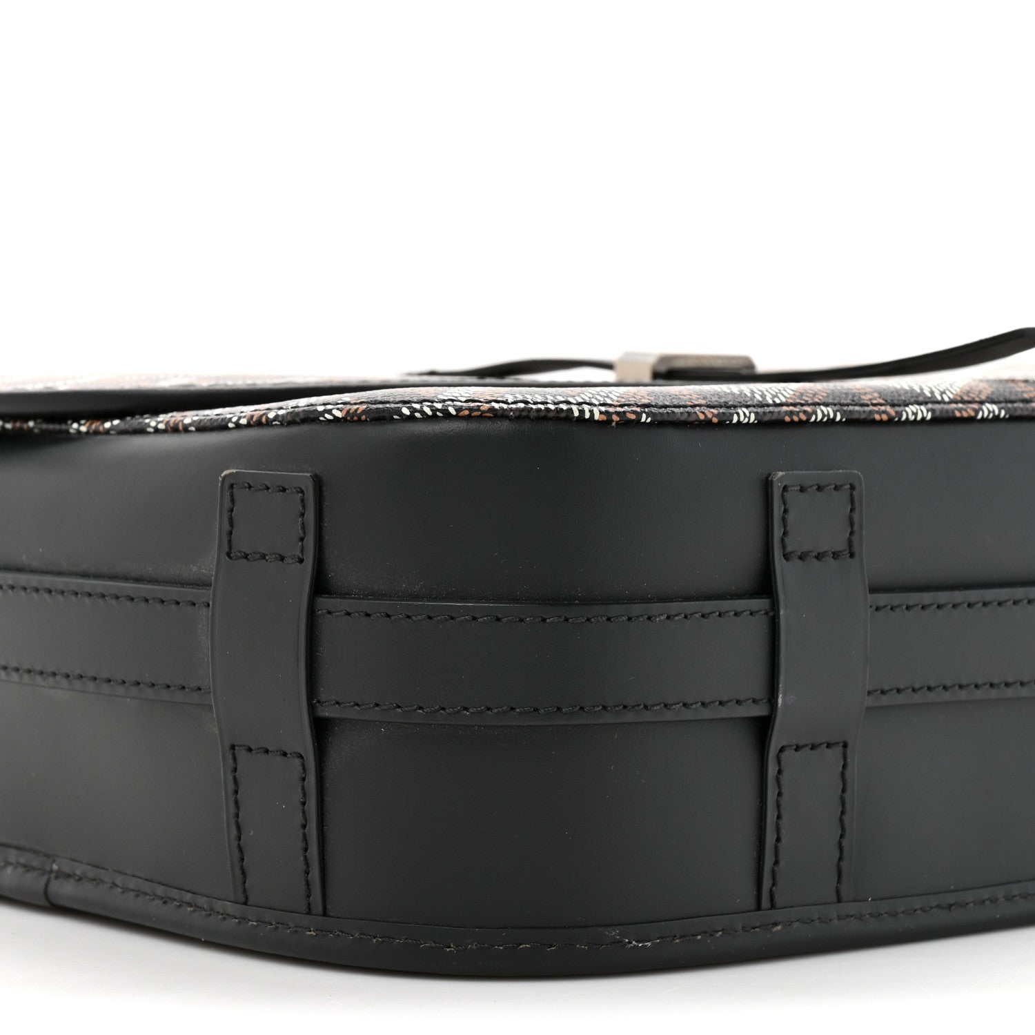 Goyard Goyardine Belvedere II MM Messenger Bag Black 9 of 10