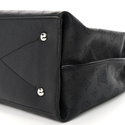 Louis Vuitton Mahina Carmel Hobo Black 9 of 9